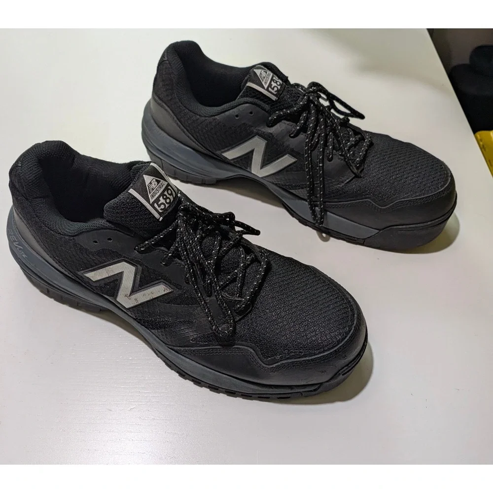 New Balance Mid 589v1 Industrial Composite Toe Work Shoes Black MID589V1 Mens 12